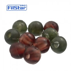 Λαστιχένιες χάντρες Filstar Soft beads