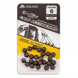 Мπαλάκια-προστατευτικά για αρματωσιές Mikado Territory Silicone Beads - 6χλστ