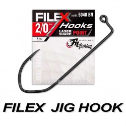Offset Αγκίστρια Filex 5040 BN Jig Hook