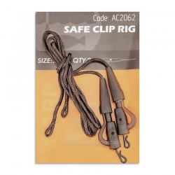 Монтажи за риболов на шаран Life Orange Safe Clip Rig - AC2062