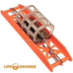 Монтаж за фидер риболов Life Orange Feeder Cage In-line - Rig 49