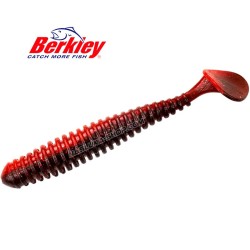 Σετ Τεχνητά Σιλικόνης Berkley Power Swimmer Soft - Dark Red - 11 εκ - 6 τμχ