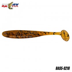 Σετ 5 τμχ Shad Σιλικόνης Relax Bass Standart - χρώμα S218 - 12.5εκ