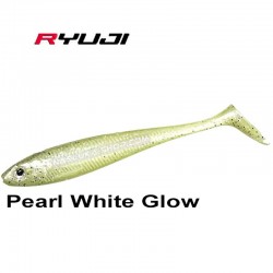 Shads Σιλικόνης Ryuji Panic Shad 9 εκ- 3 τμχ. - χρώμα Pearl White Glow