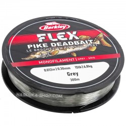 Μεσινέζα Berkley Flex Pike Deadbait - Grey - 300μ