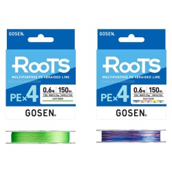 Νήμα 4κλωνο Gosen Roots PE x4 - Light Green - 150μ