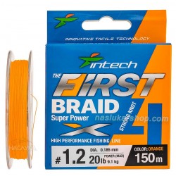 Νήμα Intech First Braid x4 - Orange