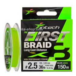 Νήμα Intech First Braid x8 - Green