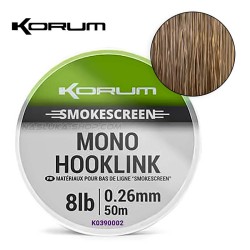 Βυθιζόμενη Μεσινέζα Korum SmokeScreen Mono Hooklink - 50μ