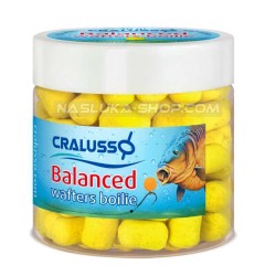 Dumbells Ψαρέματος Cralusso Balanced Wafters Boilie - Fluo Pineapple
