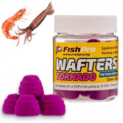 Dumbbells Ψαρέματος FishPro Wafters Tornado - Squid and Krill