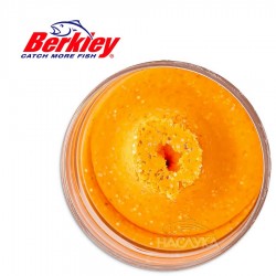 Μαλάγρα Πάστα για ψάρεμα πέστροφα Berkley Natural Scent Glitter - Crustacea - Fluorescent Orange