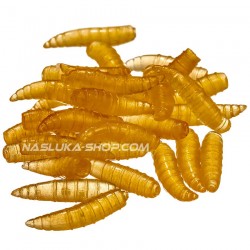 Λευκά σκουλήκια σιλικόνης Filex Maggots - χρώμα FF03 Perla