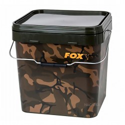 Κουβάς Ψάρεμα Κυπρίνου FOX Camo Square Bucket