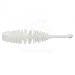 Τεχνητά Σιλικόνης Berkley Powerbait Naiad Garlic 3εκ, 12 τμχ., χρώμα Milky White