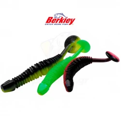 Τεχνητά Σιλικόνης Berkley Leech 50χλστ, 12 τμχ., Milky White