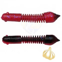 Τεχνητά Σιλικόνης Berkley Pillar 40χλστ, 12 τμχ., Salmon Egg Red/Black