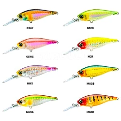 Suspending Wobbler Duel L-Bass Shad SP 60mm 6g, χρώμα GSAY