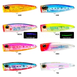 Wobbler popper Duel L-Blue Bubble Jet F 90mm 23.5g, χρώμα HRH