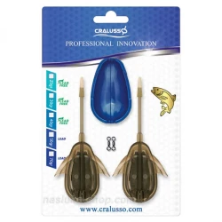 Σετ μαλαγρωτές με πρέσα Cralusso Double Chance Method Mould Set - 3410
