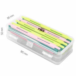 Κασετίνα Αξεσουάρ Delphin TBX Duo 185-5P EVA