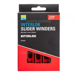Αξεσουάρ 10 τμχ Preston Interlok Slider Winders - 13 εκ