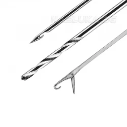 Σετ Βελόνες Delphin T-End Grip 3XF