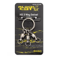 Στριφτάρια Black Cat HD 3 Way Swivel - 100 κιλά