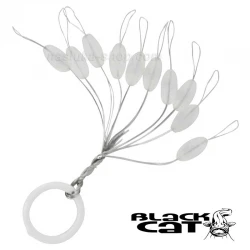 Στοπεράκια για αρματωσιές Black Cat Silicone Stops - 7χλστ