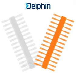 Στοπέρ Hair Rigs Delphin Q-Stop - Orange Transparent
