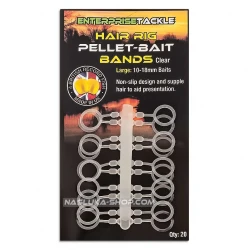 Πολυμερείς Δακτύλιοι για Pellets Enterprise Hair Rig Pellet-Bait Bands
