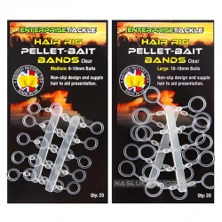 Πολυμερείς Δακτύλιοι για Pellets Enterprise Hair Rig Pellet-Bait Bands