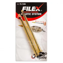 Σωλήνες με λάστιχο για μέθοδο feeder Filex Quick Change Elastic System 1536 - 2 τμχ