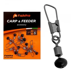 Στριφτάρια FishPro Feeder Swivel - 10τμχ