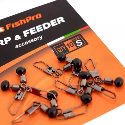 Στριφτάρια FishPro Feeder Swivel - 10τμχ