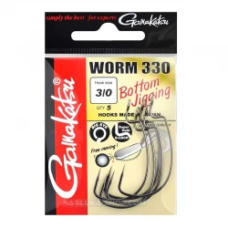Αγκίστρια Offset Gamakatsu Worm 330 Bottom Jigging