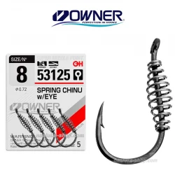 Αγκίστρια με ελατήριο Owner Spring Chinu w/Eye 53125