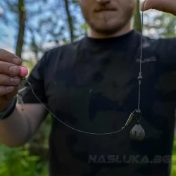 Αρματωσιές για ψάρεμα κυπρίνου Avid Carp Ready Tied Pin Down Leader - Heli/Chod