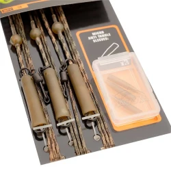 Σετ αρματωσιές με γρήγορη σύνδεση Fox Leadcore Kwik Change Heli Rigs - Fleck Camo