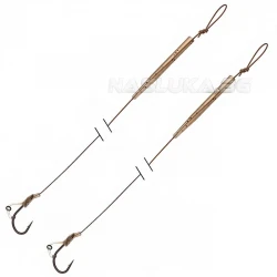 Αρματωσιές για ψάρεμα κυπρίνου Life Orange Carp D-Rig - 3 τμχ