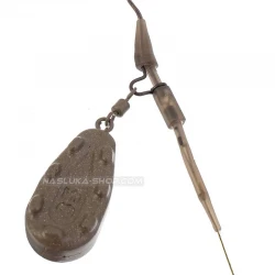 Αρματωσιές για ψάρεμα κυπρίνου Life Orange Power Lead Clip - Lead Grip - Rig 70