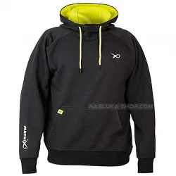Φούτερ Matrix Minimal Hoody Black Marl-Lime