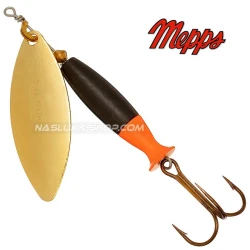 Τεχνητό Mepps Aglia Long Heavy Black/Orange Gold