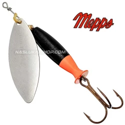 Τεχνητό Mepps Aglia Long Heavy Black/Orange Silver