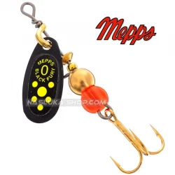 Τεχνητό Mepps Black Fury N-Chartreuse Dots