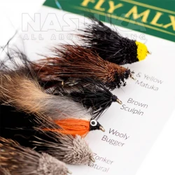 Σετ Ψαρέματος Mikado Fly Mix Streamers - 8τμχ