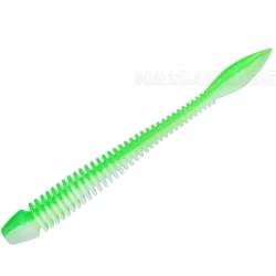 Τεχνητό Σιλικόνης Berkley Powerbait Flail Garlic 5εκ - 12 τμχ - χρώμα Black/Sunshine Yellow