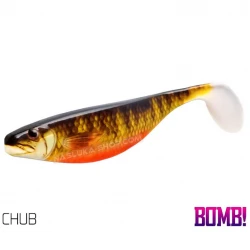 Shad Σιλικόνης Delphin Bomb! Hypno - 2 τμχ 17 εκ - 3D Chub