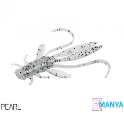 Νύμφες σιλικόνης Delphin Manya UVs 10.5 εκ - UV Pearl - 5 τμχ