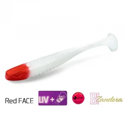Τεχνητά Σιλικόνης Delphin Zandera UVs - 5 τμχ - χρώμα RedFace